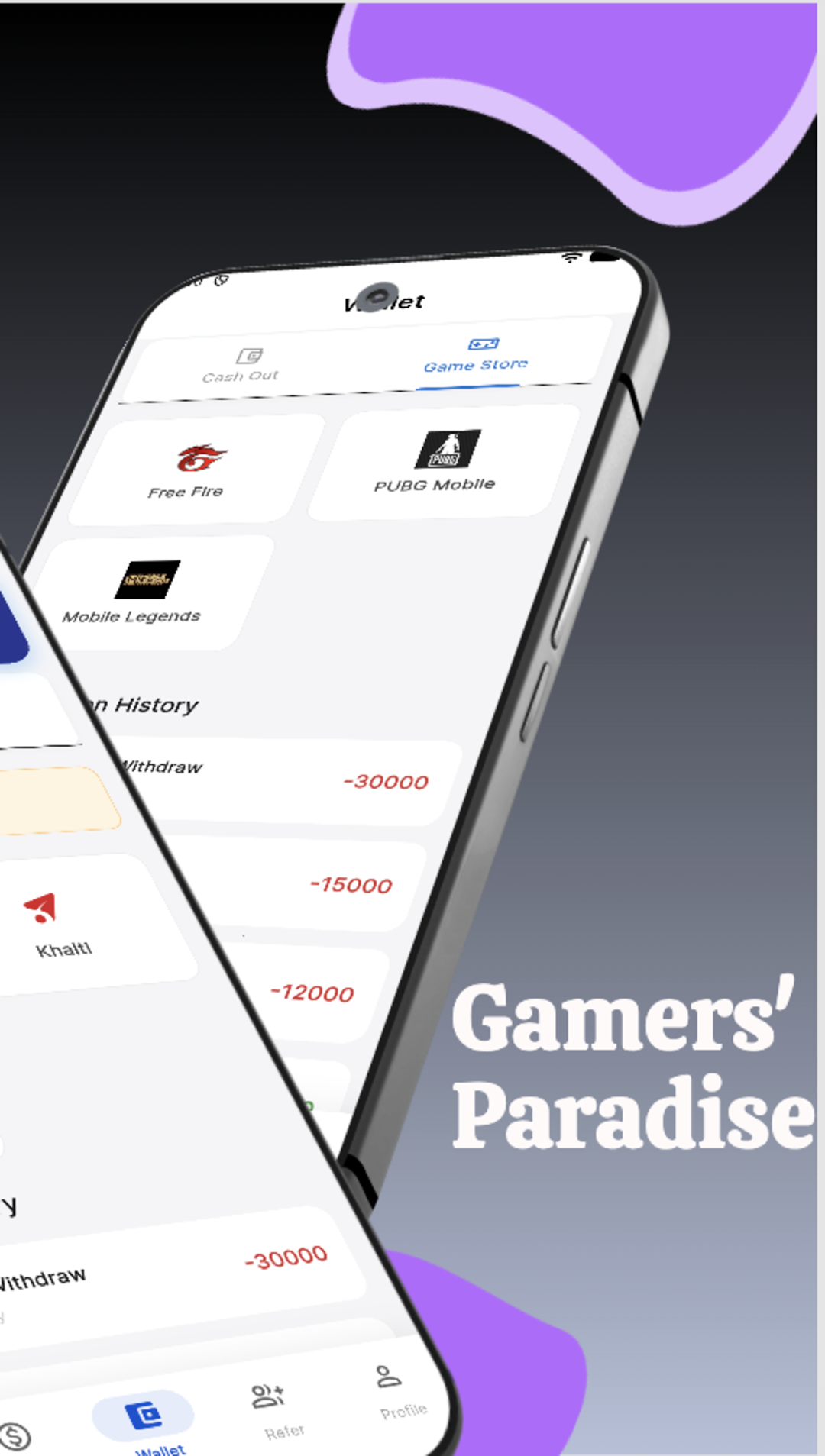 Trove Nepal Game Store with Free Fire, PUBG Mobile and Mobile Legends redemptions